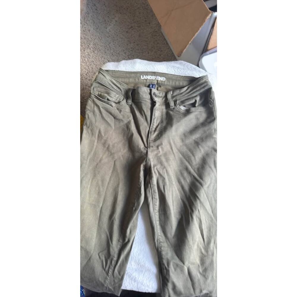Lands' End Green Pants US 6
